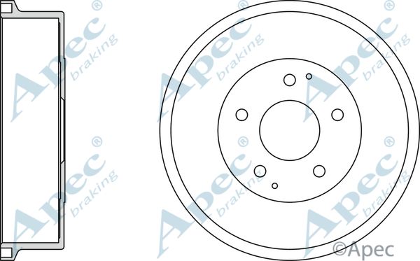 APEC BRAKING Тормозной барабан DRM9903